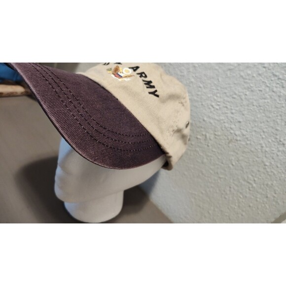 U.S. Army Hat Tan Cap Adjustable By KC Caps Fast Shipping USA - Picture 3 of 12